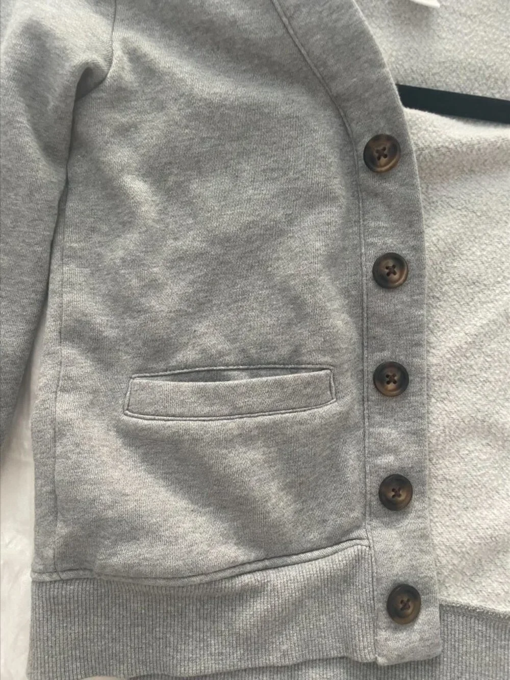 Gymboree Boys Button Cardigan Sweatshirt Pockets Size 6